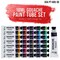 U.S. Art Supply Professional 36-Color Gouache Paint Set in Large 18ml Tubes & Color Mixing Wheel - Gouache Paint Tubes for Artists, Students, Beginners